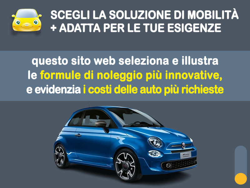 Offerta City car Noleggio no scoring FIAT 500 1.0 Hybrid Connect: l'offerta RENT TO BUY 2026 del broker MT Motors, con possibilità di acquisto a tariffa agevolata Ibrida - benzina (MHEV)  foto 1