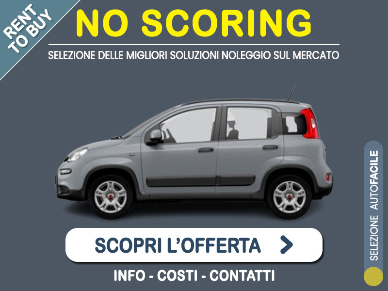 Offerta City car Noleggio no scoring FIAT PANDA 1.0 70CV Hybrid City Life: l'offerta RENT TO BUY 2026 del broker MT Motors, con possibilità di acquisto a tariffa agevolata Ibrida - benzina (MHEV)  foto 0