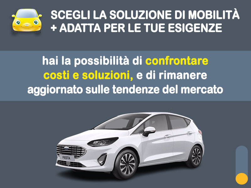 Offerta Berlina Noleggio no scoring FORD FIESTA 1.1 Titanium a benzina: l'offerta 