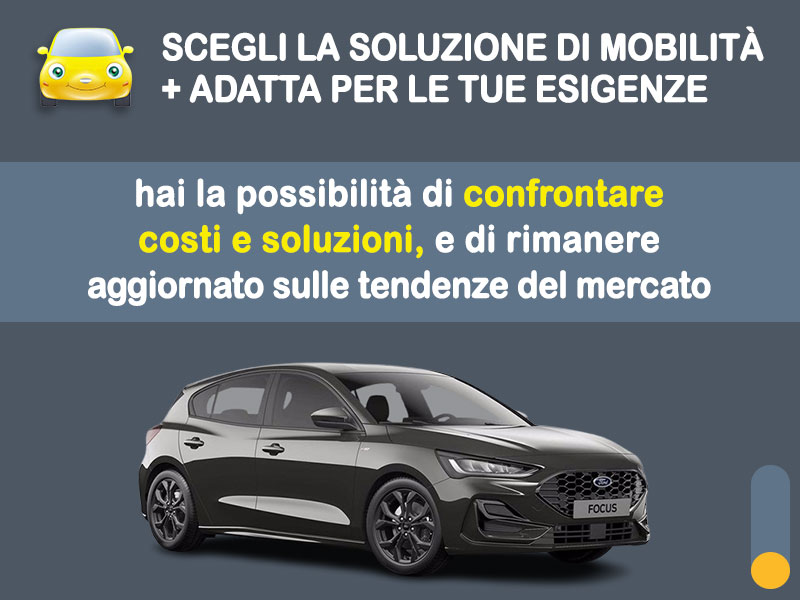 Offerta Berlina Noleggio no scoring FORD FOCUS 1.0 EcoBoost Hybrid ST-Line X: l'offerta 