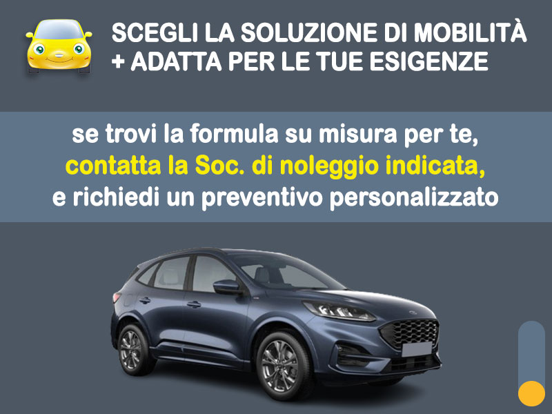Offerta SUV e CrossOver Noleggio no scoring FORD KUGA 1.5 EcoBlue automatica ST-Line: l'offerta 