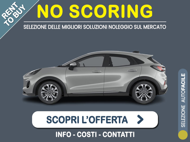 Offerta SUV e CrossOver Noleggio no scoring FORD PUMA EcoBoost Hybrid 125CV ST-Line X MT: l'offerta RENT TO BUY 2026 del broker MT Motors, con possibilità di acquisto a tariffa agevolata Ibrida - benzina (MHEV)  foto 0