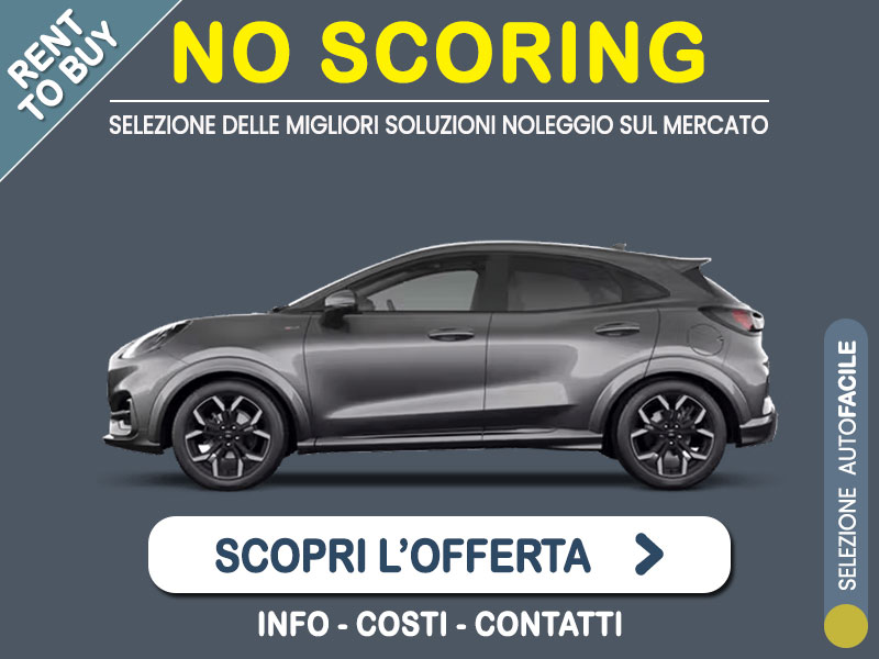 Offerta SUV e CrossOver Noleggio no scoring FORD PUMA EcoBoost Hybrid 125CV ST-Line X automatica: l'offerta RENT TO BUY 2026 del broker MT Motors, con possibilità di acquisto a tariffa agevolata Ibrida - benzina (MHEV)  foto 0