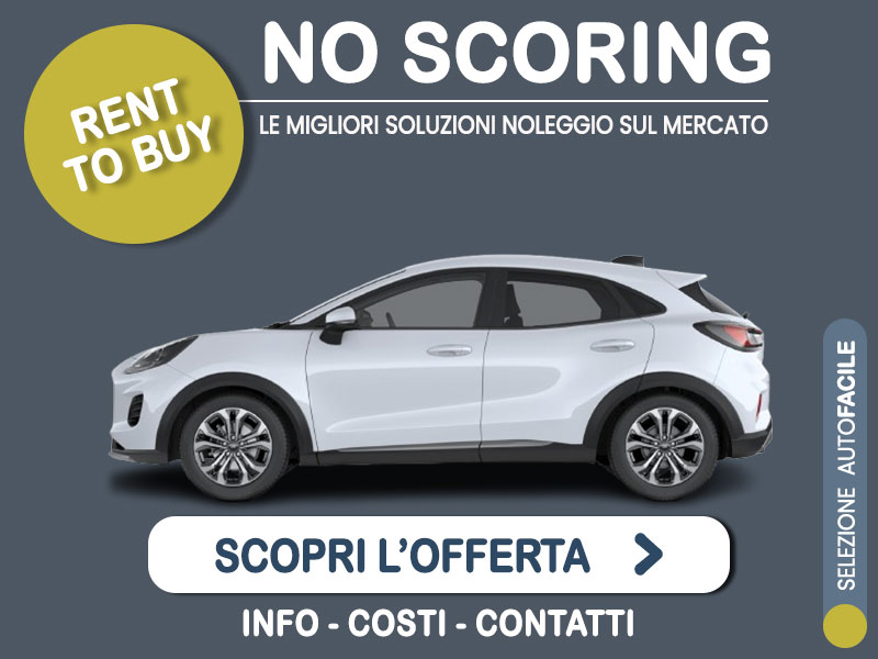 Offerta SUV e CrossOver Noleggio no scoring FORD PUMA Titanium 1.0 EcoBoost Hybrid Automatico: l'offerta 