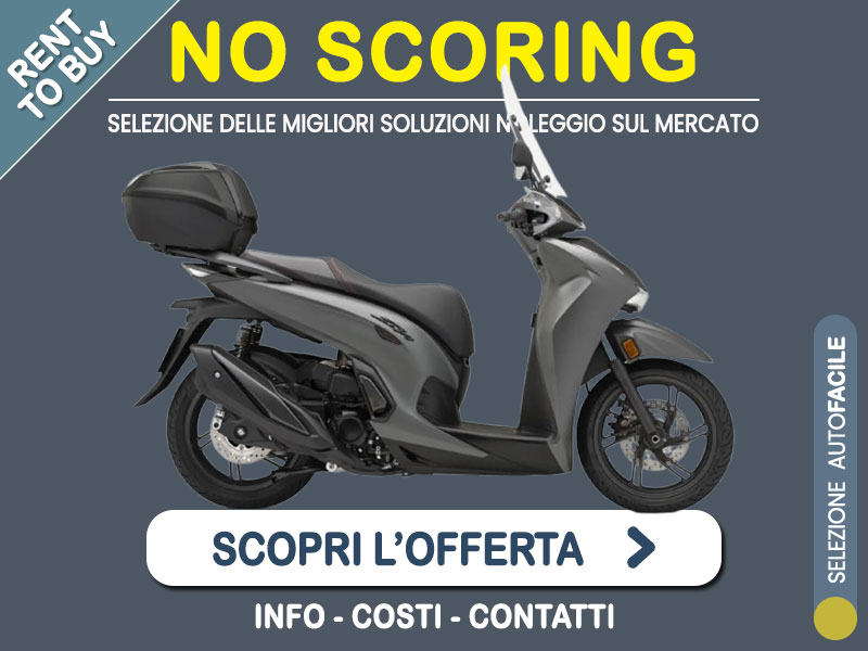 Offerta Scooter Noleggio scooter no scoring: HONDA SH350i Sporty - l'offerta 