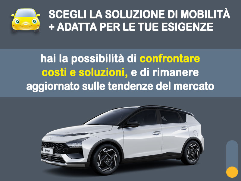 Offerta SUV e CrossOver Noleggio no scoring HYUNDAI BAYON T-GDI 100CV Exclusive: l'offerta RENT TO BUY 2026 del broker MT Motors, con possibilità di acquisto a tariffa agevolata Ibrida - benzina (MHEV)  foto 2