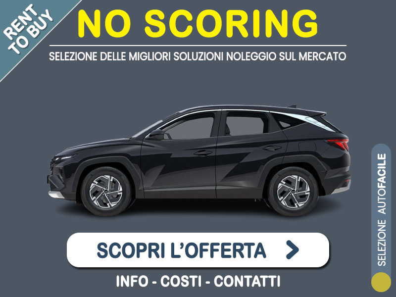 Offerta SUV e CrossOver Noleggio no scoring HYUNDAI TUCSON T-GDI Mild Hybrid 150CV XLine: l'offerta RENT TO BUY 2026 del broker MT Motors, con possibilità di acquisto a tariffa agevolata Ibrida - benzina (MHEV)  foto 0
