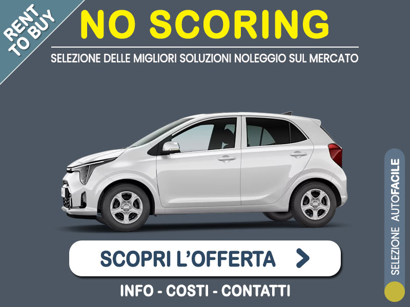 Offerta City car Noleggio no scoring KIA PICANTO 63CV Urban: l'offerta RENT TO BUY 2026 del broker MT Motors, con possibilità di acquisto a tariffa agevolata Benzina  foto 0