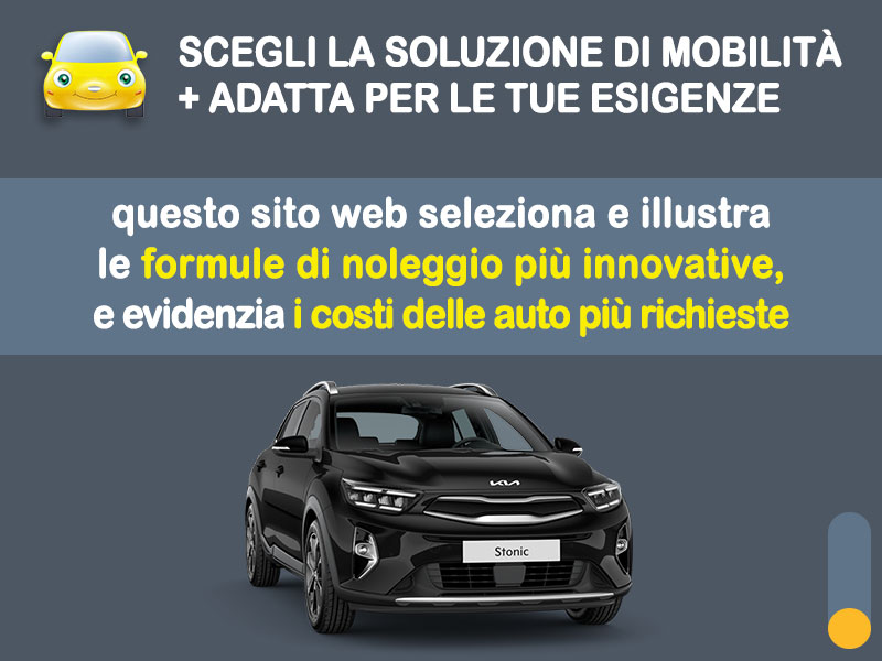 Offerta SUV e CrossOver Noleggio no scoring KIA STONIC MPi 79CV Urban: l'offerta RENT TO BUY 2026 del broker MT Motors, con possibilità di acquisto a tariffa agevolata Benzina  foto 1