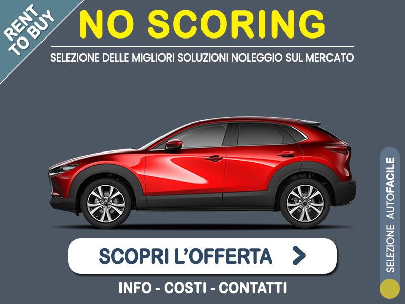 Offerta SUV e CrossOver Noleggio no scoring MAZDA CX-30 MHEV: l'offerta RENT TO BUY 2026 del broker MT Motors, con possibilità di acquisto a tariffa agevolata Ibrida - benzina (MHEV)  foto 0