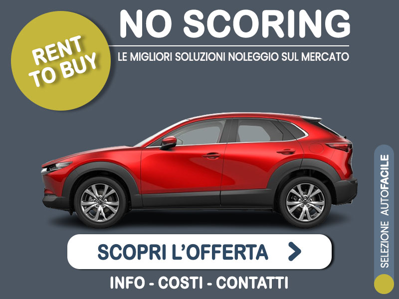 Offerta SUV e CrossOver Noleggio no scoring MAZDA CX-30 MHEV: l'offerta 
