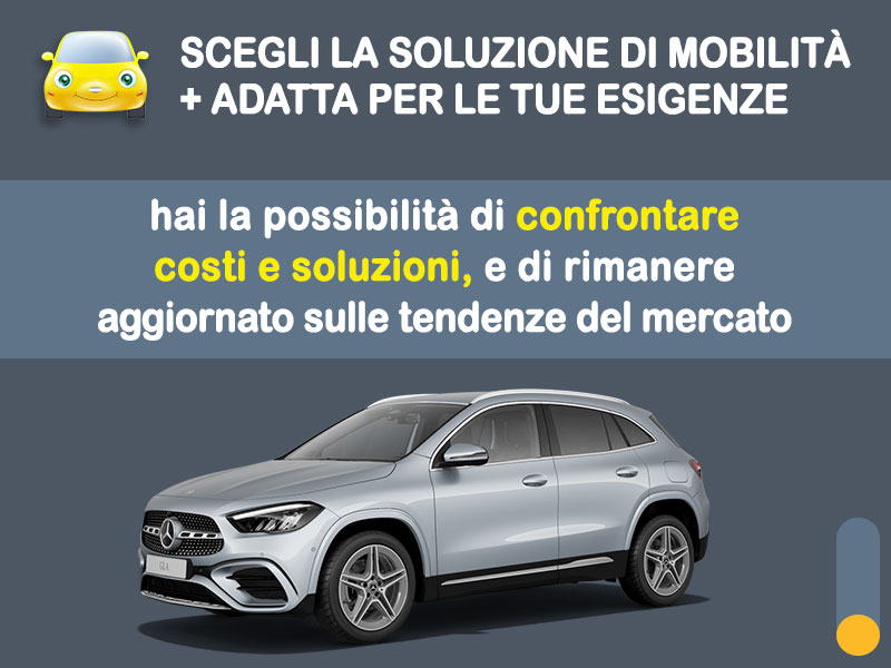 Offerta SUV e CrossOver Noleggio no scoring MERCEDES GLA 180 d Automatic AMG Line: l'offerta 