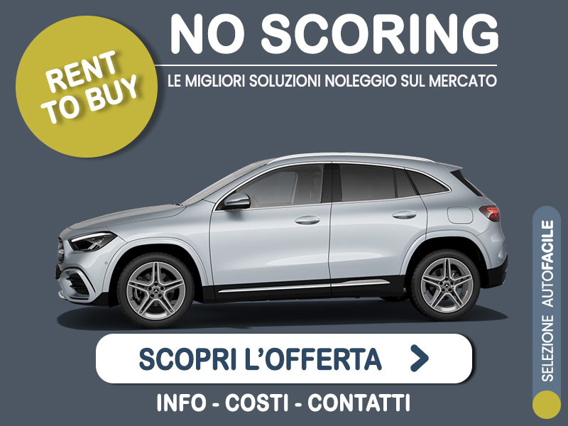 Offerta SUV e CrossOver Noleggio no scoring MERCEDES GLA 180 d Automatic AMG Line: l'offerta 