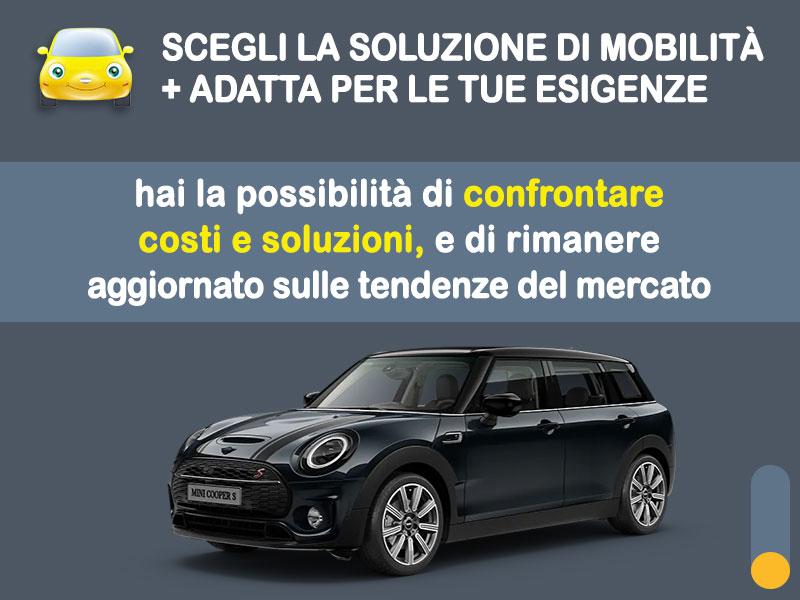 Offerta Station wagon Noleggio no scoring MINI CLUBMAN SD ALL4 automatica: l'offerta 