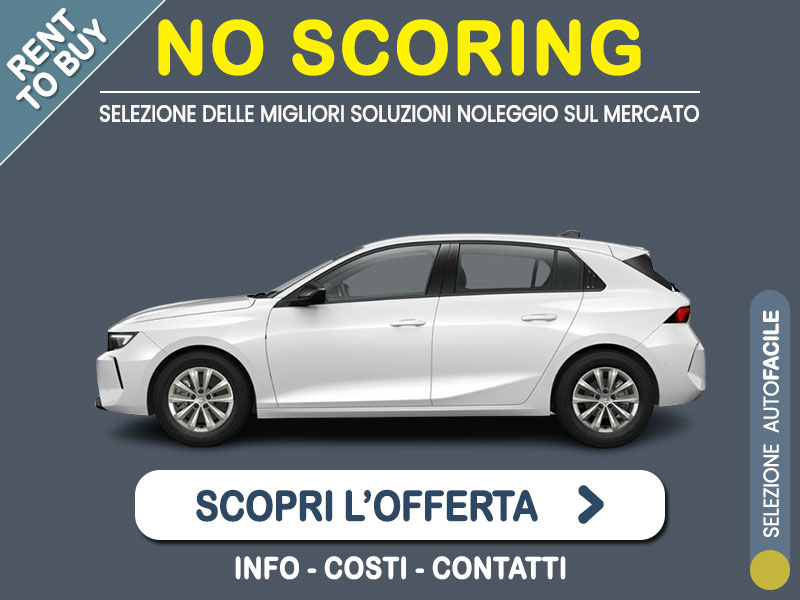 Offerta Berlina Noleggio no scoring OPEL ASTRA 110CV Edition: l'offerta RENT TO BUY 2026 del broker MT Motors, con possibilità di acquisto a tariffa agevolata Benzina  foto 0