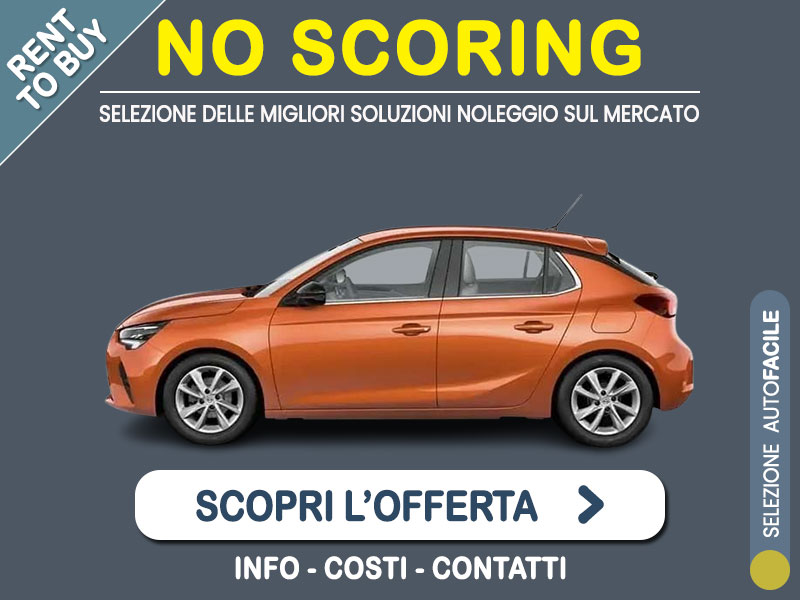 Offerta City car Noleggio no scoring OPEL CORSA 75CV Edition: l'offerta RENT TO BUY 2026 del broker MT Motors, con possibilità di acquisto a tariffa agevolata Benzina  foto 0