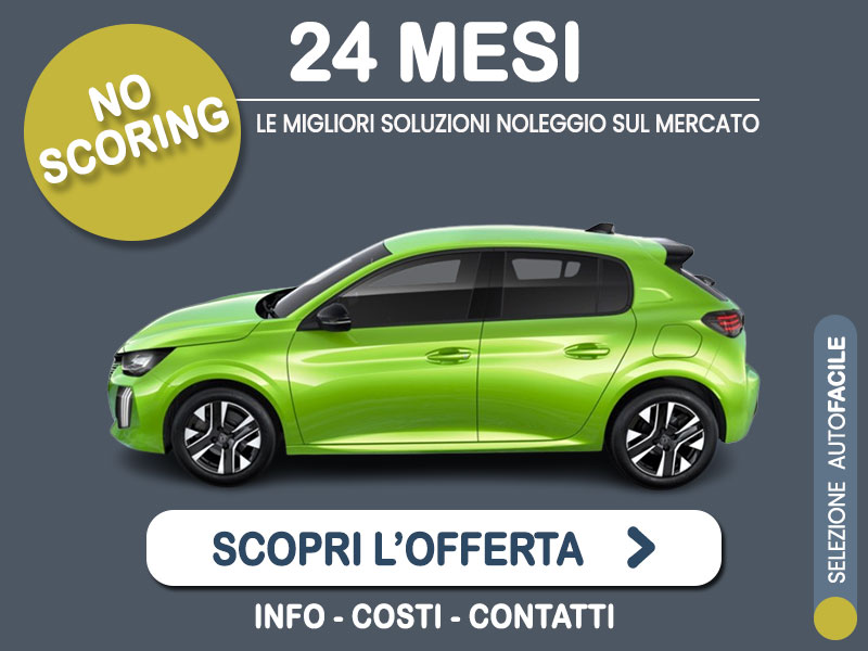 Offerta City car Noleggio no scoring PEUGEOT 208 1.2 a benzina per 24 mesi a canone zero - l'innovativa formula promossa da MT MOTORS Benzina  foto 0