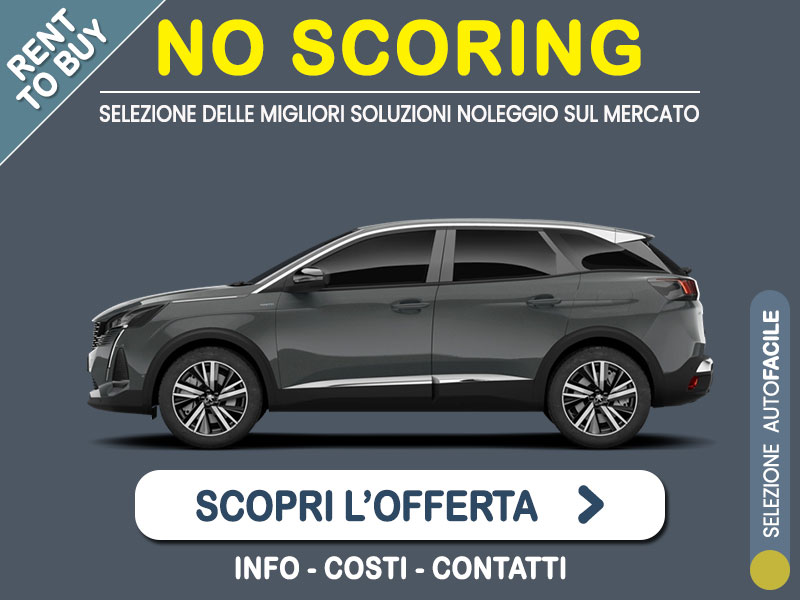 Offerta SUV e CrossOver Noleggio no scoring PEUGEOT 3008 BlueHDi 130 EAT8 Allure: l'offerta RENT TO BUY 2026 del broker MT Motors, con possibilità di acquisto a tariffa agevolata Diesel  foto 0