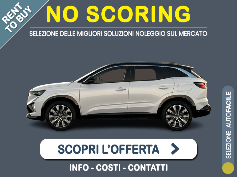 Offerta SUV e CrossOver Noleggio no scoring RENAULT AUSTRAL Full Hybrid E-Tech: l'offerta RENT TO BUY 2026 del broker MT Motors, con possibilità di acquisto a tariffa agevolata Full Hybrid  foto 0