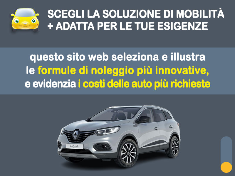 Offerta SUV e CrossOver Noleggio no scoring RENAULT KADJAR diesel automatico: l'offerta RENT TO BUY 2026 del broker MT Motors, con possibilità di acquisto a tariffa agevolata Diesel  foto 1