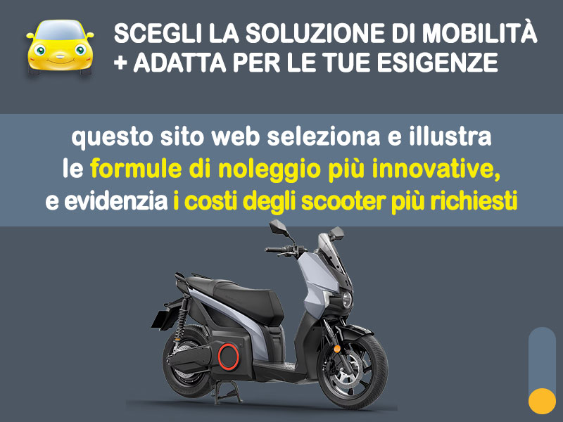 Offerta Scooter Noleggio scooter no scoring: SEAT Mò 125 - l'offerta 