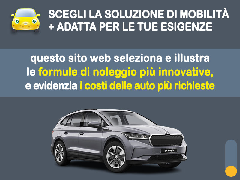 Offerta SUV e CrossOver Noleggio no scoring ŠKODA ENYAQ iV 60: l'offerta RENT TO BUY 2026 del broker MT Motors, con possibilità di acquisto a tariffa agevolata Elettrica  foto 1