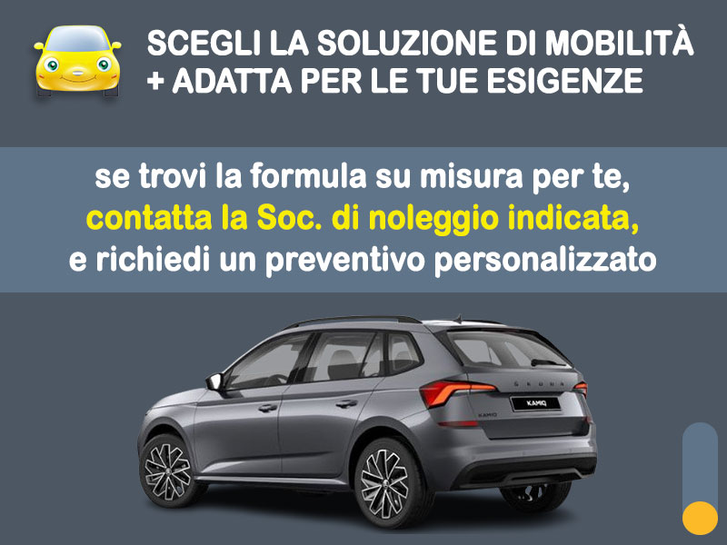 Offerta SUV e CrossOver Noleggio no scoring ŠKODA KAMIQ TSI 110 CV DSG: l'offerta RENT TO BUY 2026 del broker MT Motors, con possibilità di acquisto a tariffa agevolata Benzina  foto 3