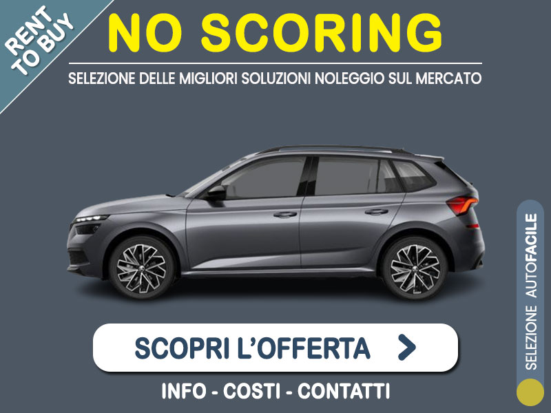 Offerta SUV e CrossOver Noleggio no scoring ŠKODA KAMIQ TSI 110 CV DSG: l'offerta RENT TO BUY 2026 del broker MT Motors, con possibilità di acquisto a tariffa agevolata Benzina  foto 0