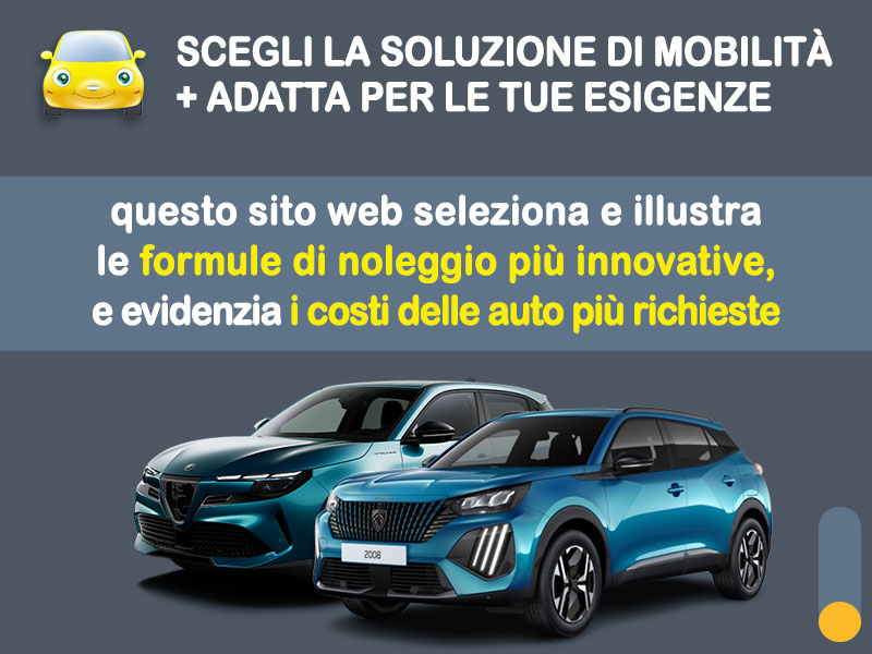 Offerta SUV e CrossOver Noleggio no scoring URBAN SUV 24 mesi a canone zero: ALFA ROMEO JUNIOR ibrida, JEEP RENEGADE 1.5 Hybrid, FIAT 500X 1.6 Mjt, PEUGEOT 2008 1.2 Hybrid - l'innovativa formula promossa da MT MOTORS Varie motorizzazioni  foto 1