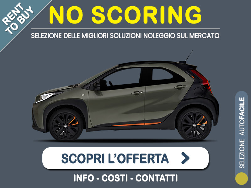 Offerta City car Noleggio no scoring TOYOTA AYGO X 1.0 Trend: l'offerta RENT TO BUY 2026 del broker MT Motors, con possibilità di acquisto a tariffa agevolata Benzina  foto 0
