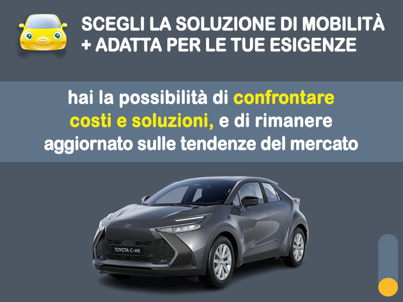 Offerta SUV e CrossOver Noleggio no scoring TOYOTA C-HR Hybrid e-CVT Trend: l'offerta RENT TO BUY 2026 del broker MT Motors, con possibilità di acquisto a tariffa agevolata Full Hybrid  foto 2