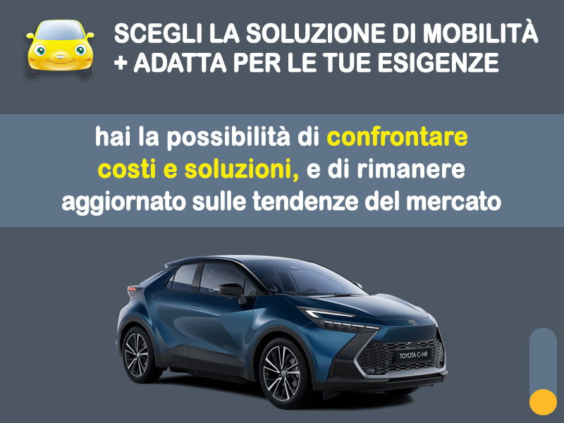 Offerta SUV e CrossOver Noleggio no scoring TOYOTA C-HR Hybrid e-CVT Active: l'offerta RENT TO BUY 2026 del broker MT Motors, con possibilità di acquisto a tariffa agevolata Full Hybrid  foto 2