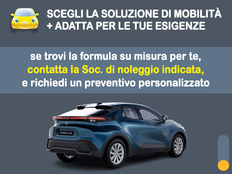 Offerta SUV e CrossOver Noleggio no scoring TOYOTA C-HR Hybrid e-CVT Active: l'offerta RENT TO BUY 2026 del broker MT Motors, con possibilità di acquisto a tariffa agevolata Full Hybrid  foto 3