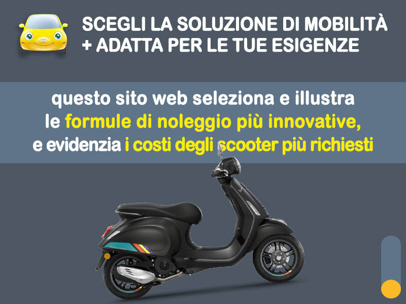 Offerta Scooter Noleggio scooter no scoring: VESPA PRIMAVERA 150 S - l'offerta 