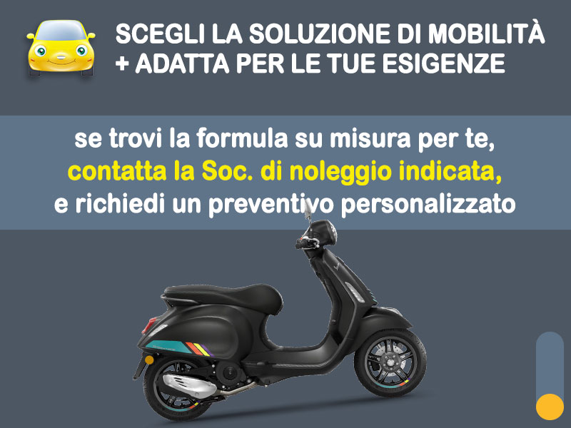 Offerta Scooter Noleggio scooter no scoring: VESPA PRIMAVERA 150 S - l'offerta 