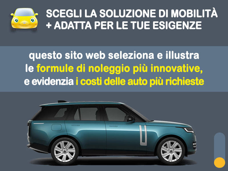 Offerta SUV e CrossOver Noleggio lungo termine nuovo RANGE ROVER HSE D250 Diesel Mild hybrid: l'offerta di MT Motors con valutazione dello scoring finanziario più flessibile Ibrida - diesel (MHEV)  foto 1