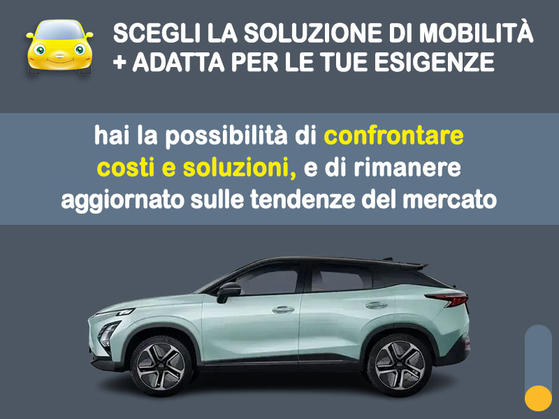 Offerta SUV e CrossOver OMODA 5 EV: la quotazione più aggiornata del broker Medicredit Rent per il noleggio a lungo termine [febbraio 2026] Elettrica  foto 2