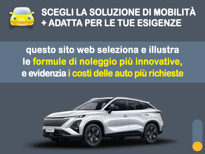 Offerta SUV e CrossOver Noleggio OMODA 5 SHS-H in pronta consegna: l'offerta stock del broker Medicredit Rent Full Hybrid  foto 1