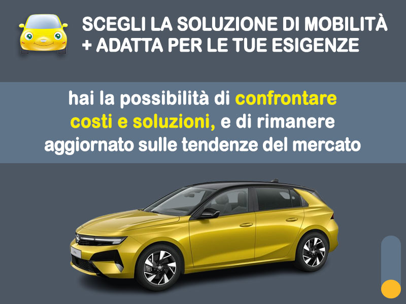 Offerta Berlina Noleggio OPEL ASTRA Diesel 130CV AT8: l'offerta del broker Medicredit Rent con la formula speciale 