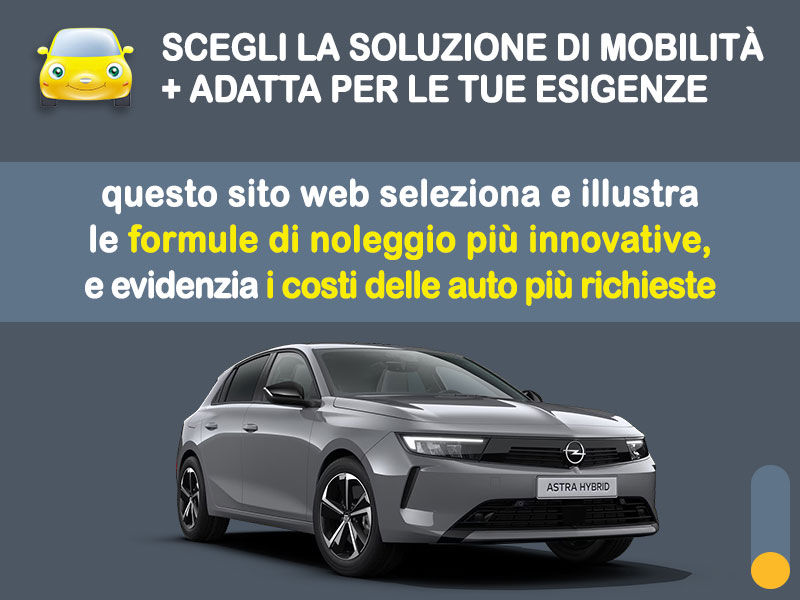 Offerta Berlina Noleggio lungo termine OPEL ASTRA Hybrid: l'offerta di MT Motors con valutazione dello scoring finanziario più flessibile Ibrida - benzina (MHEV)  foto 1