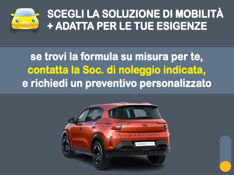 Offerta SUV e CrossOver Noleggio lungo termine OPEL FRONTERA Electric: l'offerta di MT Motors con valutazione dello scoring finanziario più flessibile Elettrica  foto 3