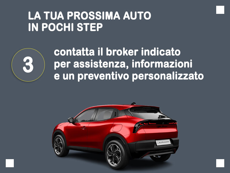 Offerta SUV e CrossOver Noleggio ALFA ROMEO JUNIOR BEV SPECIALE = la quotazione Outlet del broker Medicredit Rent con canone ridotto e auto in pronta consegna Elettrica  foto 3