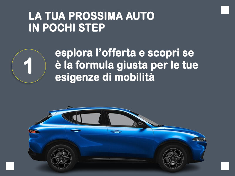 Offerta SUV e CrossOver Noleggio ALFA ROMEO TONALE 1.6 Diesel TCT6 SPRINT = la quotazione Outlet del broker Medicredit Rent con canone ridotto e auto in pronta consegna Diesel  foto 1