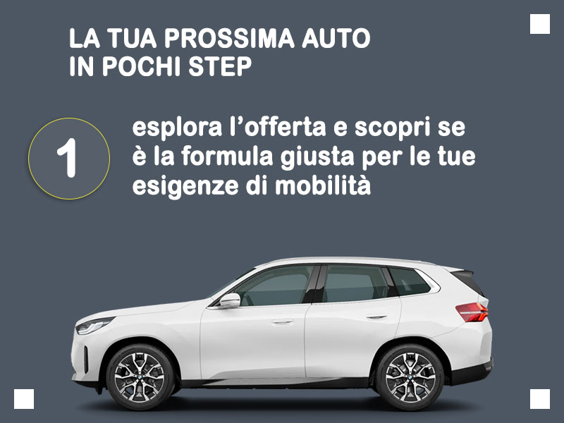 Offerta SUV e CrossOver Noleggio BMW X3 xDrive 20d = la quotazione Outlet del broker Medicredit Rent con canone ridotto e auto in pronta consegna Ibrida - diesel (MHEV)  foto 1