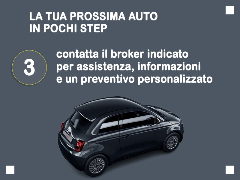 Offerta City car Noleggio FIAT 500 elettrica (RED) = la quotazione Outlet del broker Medicredit Rent con canone ridotto e auto in pronta consegna Elettrica  foto 3