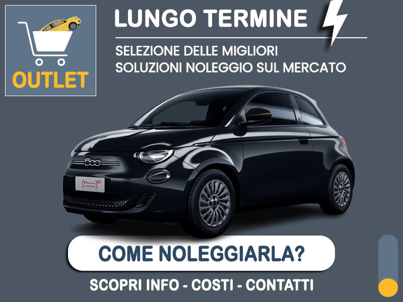 Offerta City car Noleggio FIAT 500 elettrica (RED) = la quotazione Outlet del broker Medicredit Rent con canone ridotto e auto in pronta consegna Elettrica  foto 0