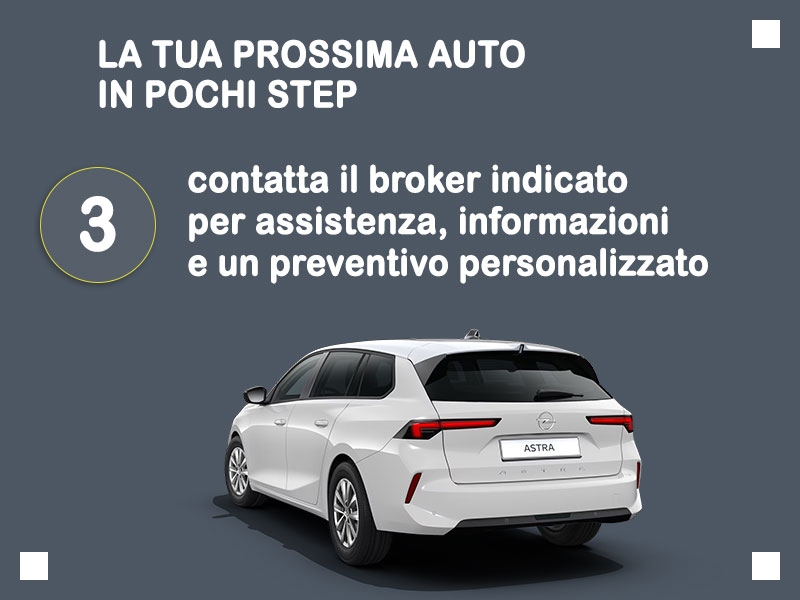 Offerta Station wagon Noleggio OPEL ASTRA SPORTS TOURER 1.5 Diesel EDITION AT8 = la quotazione Outlet del broker Medicredit Rent con canone ridotto e auto in pronta consegna Diesel  foto 3