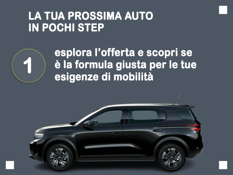 Offerta SUV e CrossOver Noleggio OPEL FRONTERA Full Electric GS = la quotazione Outlet del broker Medicredit Rent con canone ridotto e auto in pronta consegna Elettrica  foto 1
