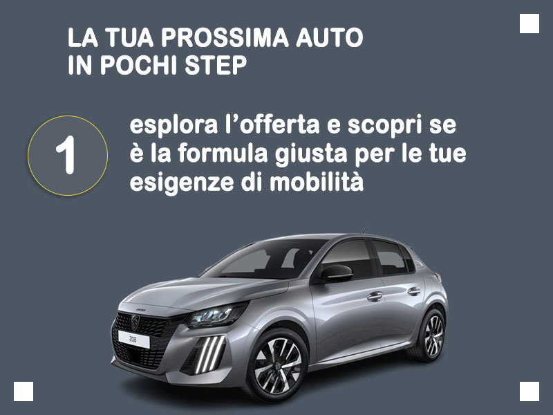 Offerta City car Noleggio PEUGEOT 208 100 BlueHDi Allure Pack = la quotazione Outlet del broker Medicredit Rent con canone ridotto e auto in pronta consegna Diesel  foto 1
