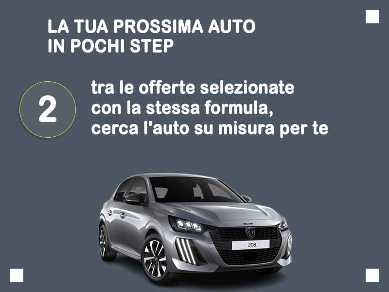 Offerta City car Noleggio PEUGEOT 208 100 BlueHDi Allure Pack = la quotazione Outlet del broker Medicredit Rent con canone ridotto e auto in pronta consegna Diesel  foto 2